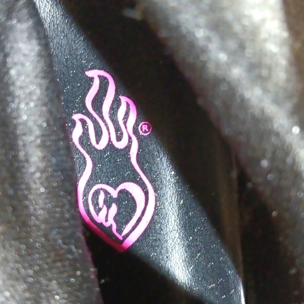 Vintage Inspired Over Knee Boots Featuring Soft Vegan Suede Size 8 - Picture 15 of 16